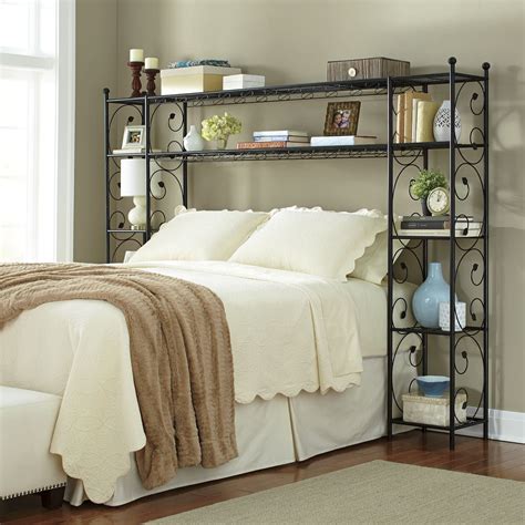 Metal Alcove Over Bed Storage Shelves 